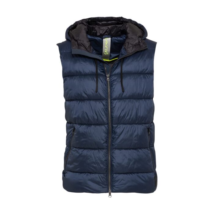 Men's winter vest, blue color Calamar CL 160320-6Y11-43
