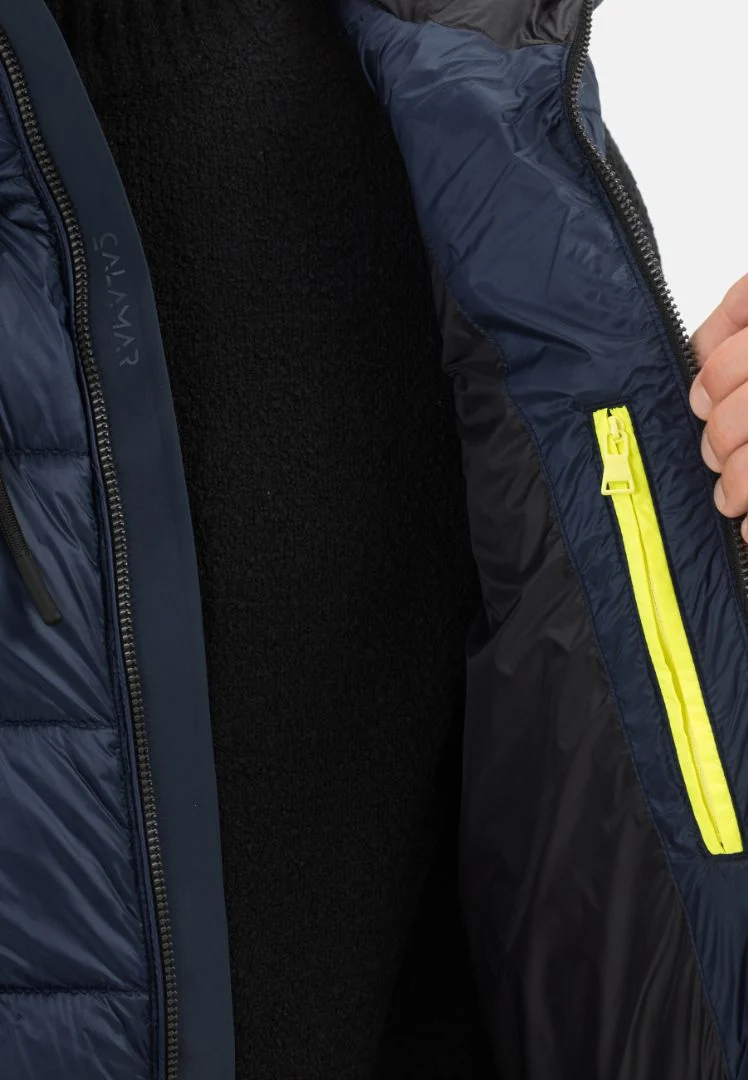 Men's winter vest, blue color Calamar CL 160320-6Y11-43