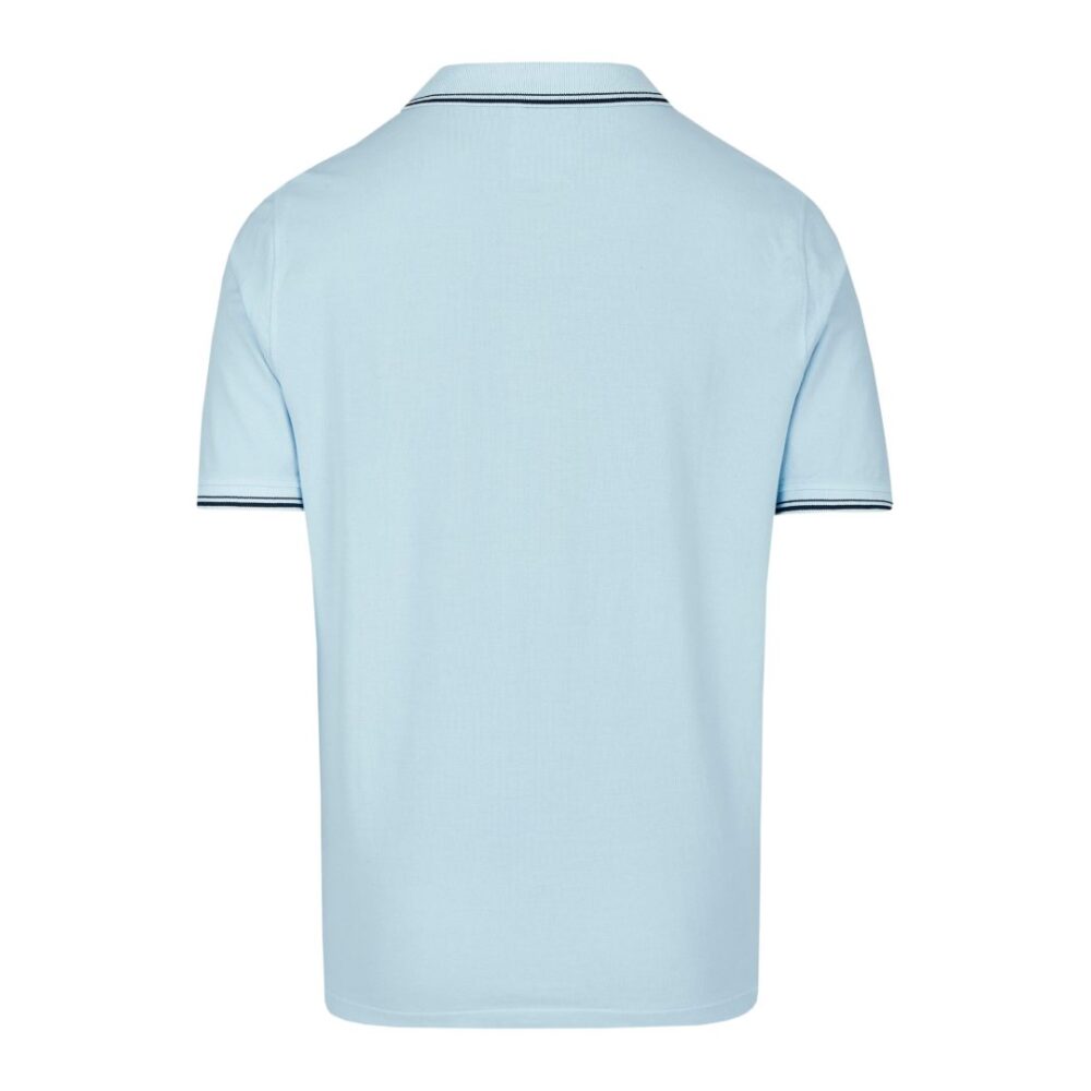 Polo shirts CALAMAR light blue with stripe on the collar CL 109460 3P01 41