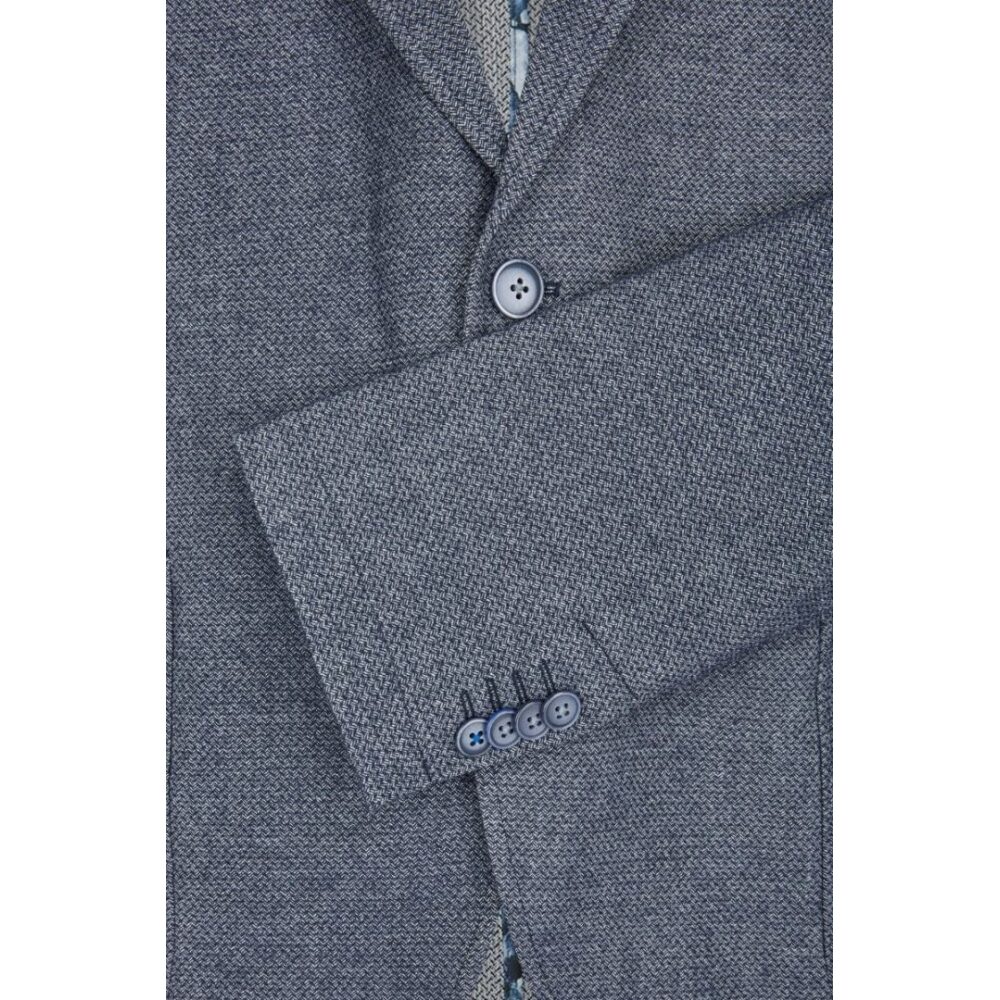 Ανδρικό σακάκι με δυο κουμπιά μπλε χρώμα Calamar CL 144065 4Q19 41