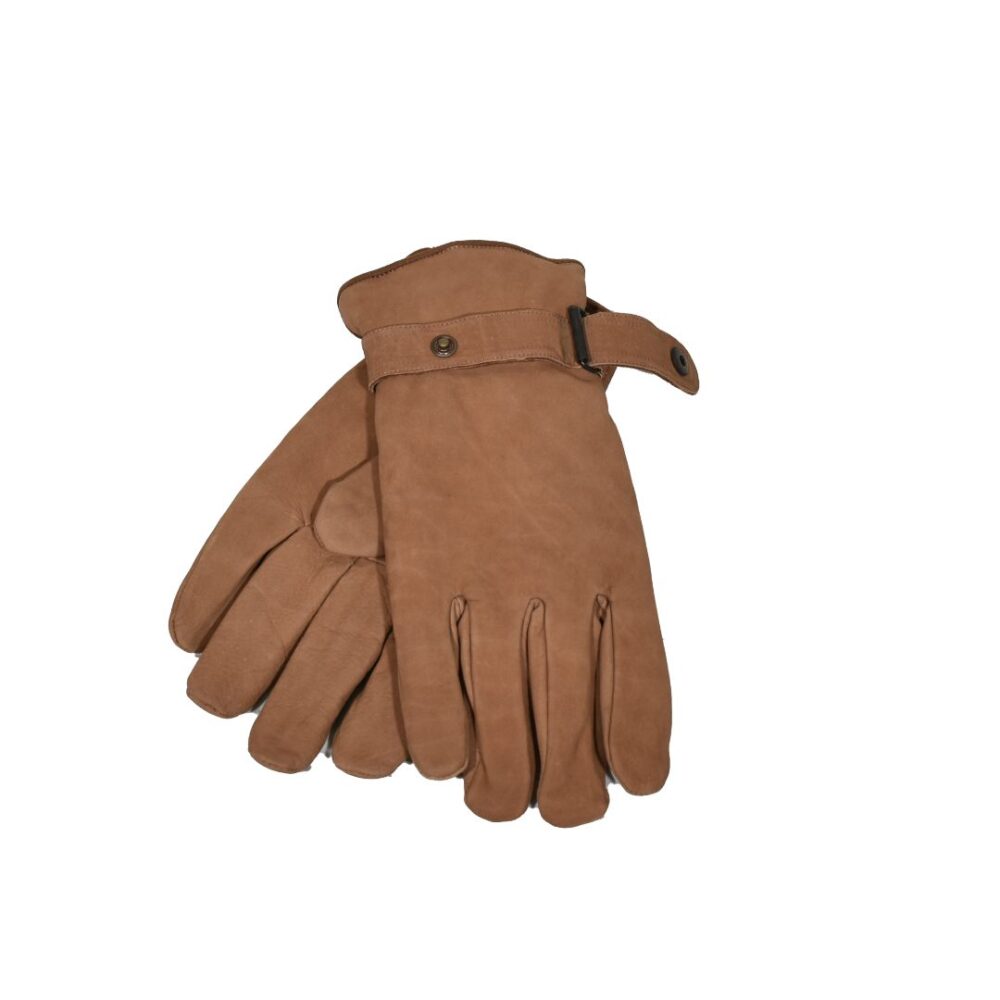 Men's leather gloves, brown, Camel Active CA 408850-8410-21
