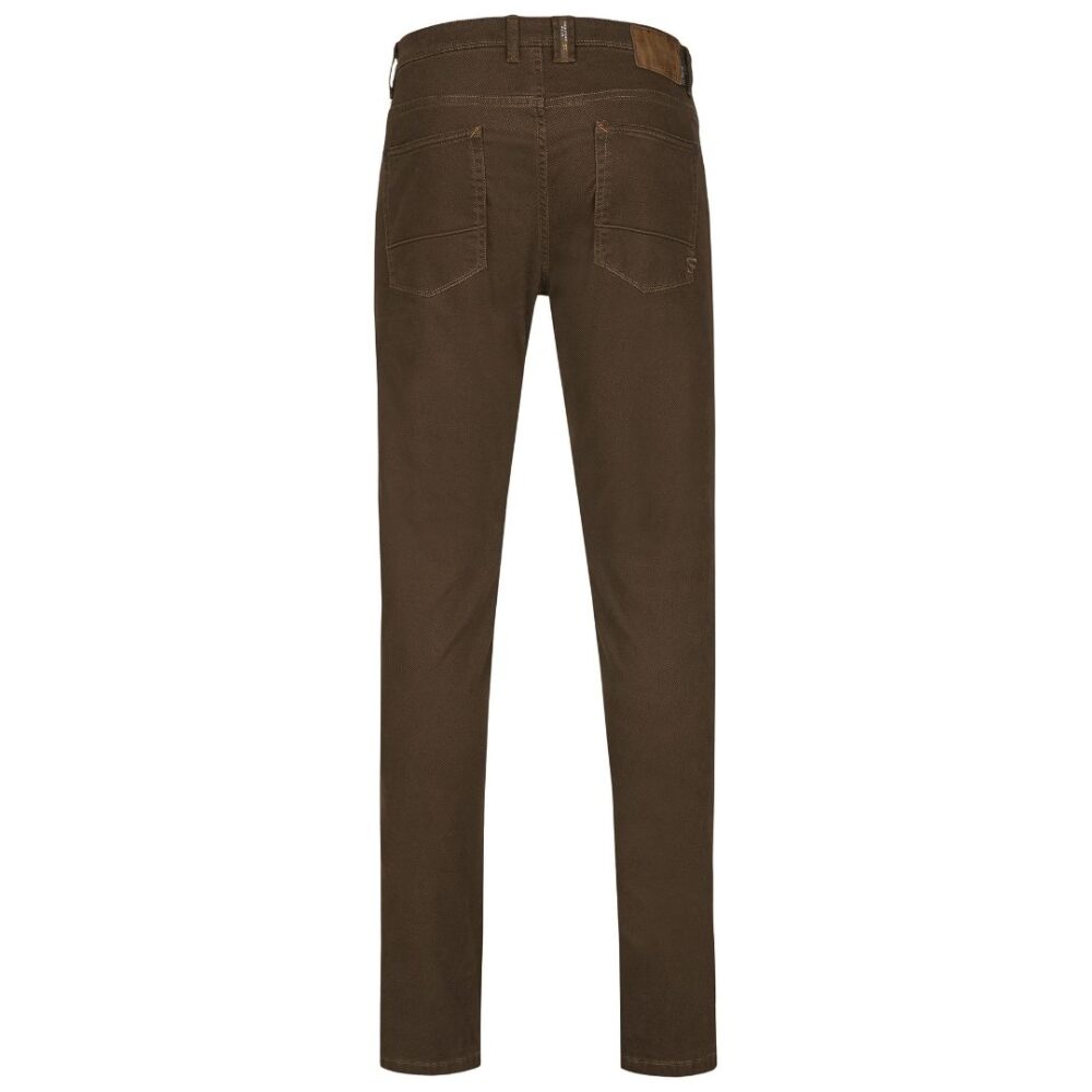 Ανδρικό παντελόνι πεντάτσεπο καφέ χρώμα Houston Camel Active CA 488455-2532-33