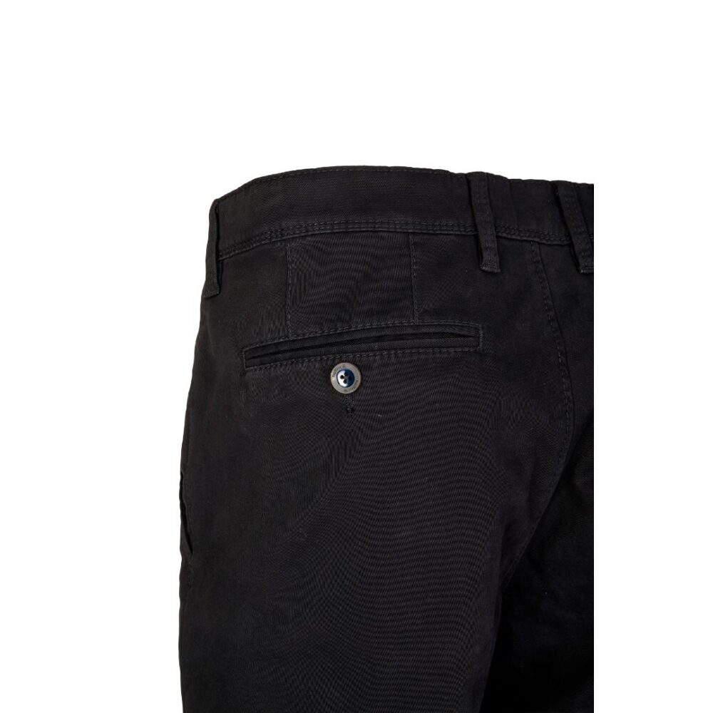 Ανδρικό παντελόνι μαύρο Θερμικό Hattric chinos HT 679235-4240-09