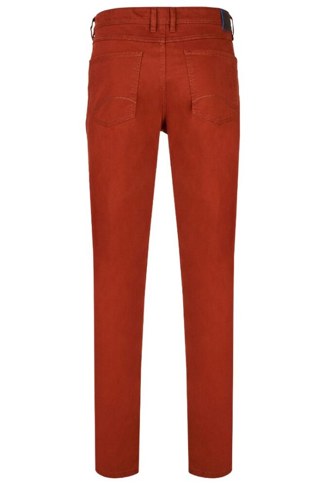 Ανδρικό παντελόνι Hunter Pima Cotton κεραμιδί χρώμα Hattric HT 688405-4332-25
