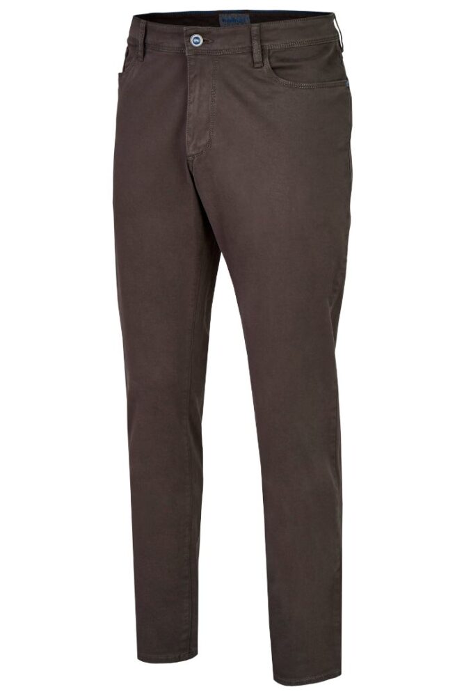Men's pants Hunter Pima Cotton olive color Hattric HT 688405-4332-36