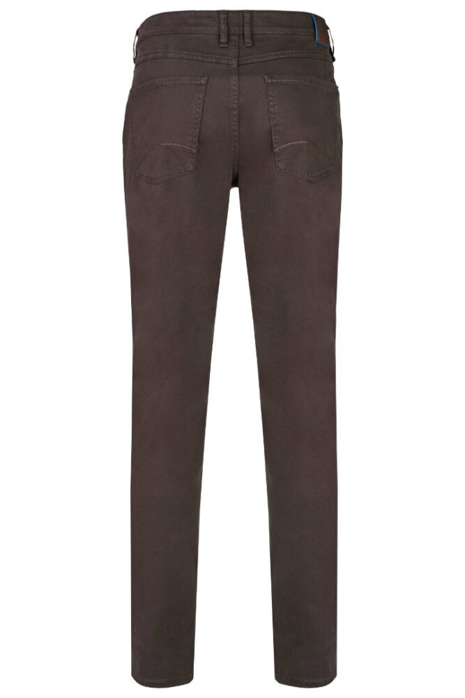 Men's pants Hunter Pima Cotton olive color Hattric HT 688405-4332-36