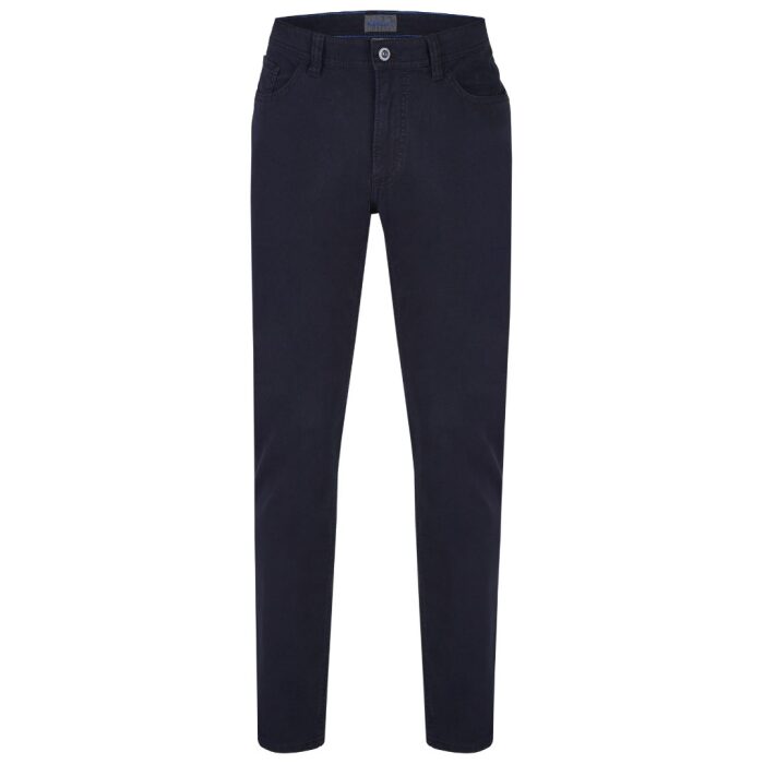 Men's cotton pants Hunter blue-navy color Hattric HT 688855-8217-43