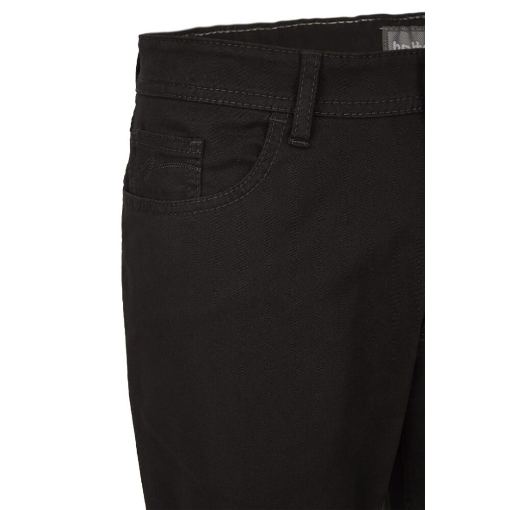 Ανδρικό παντελόνι πεντάτσεπο Coloursafe μαύρο χρώμα Hunter Hattric HT 688965-9340-09