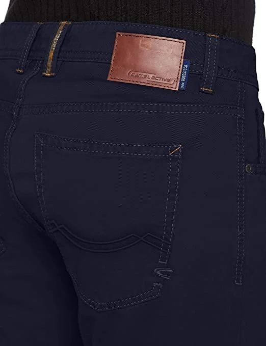 Ανδρικό παντελόνι πεντάτσεπο μπλε χρώμα Houston Camel Active CA 488795-8514-43