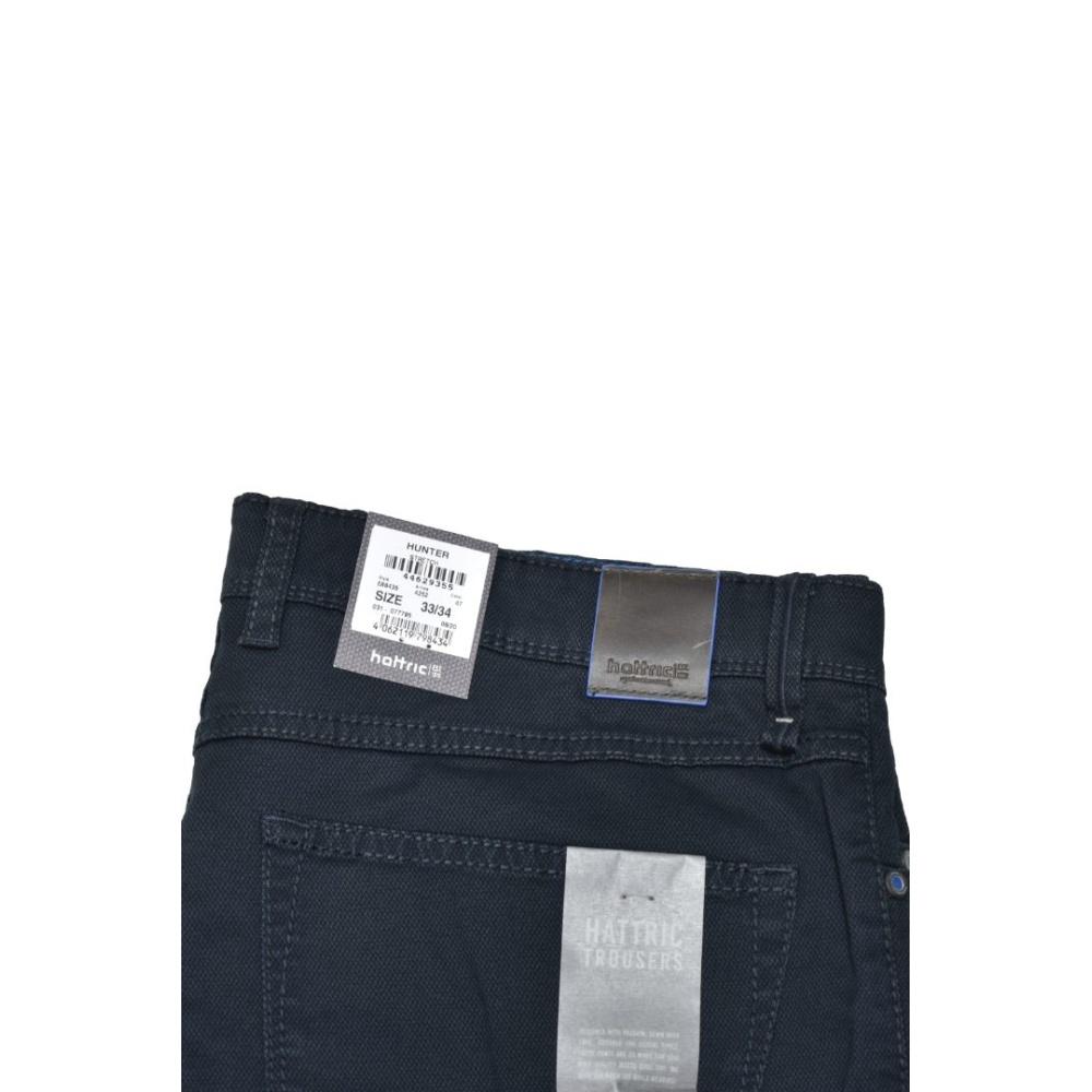 Men's pants Hunter 5 pocket blue navy color Hattric HT 688435-4252-47