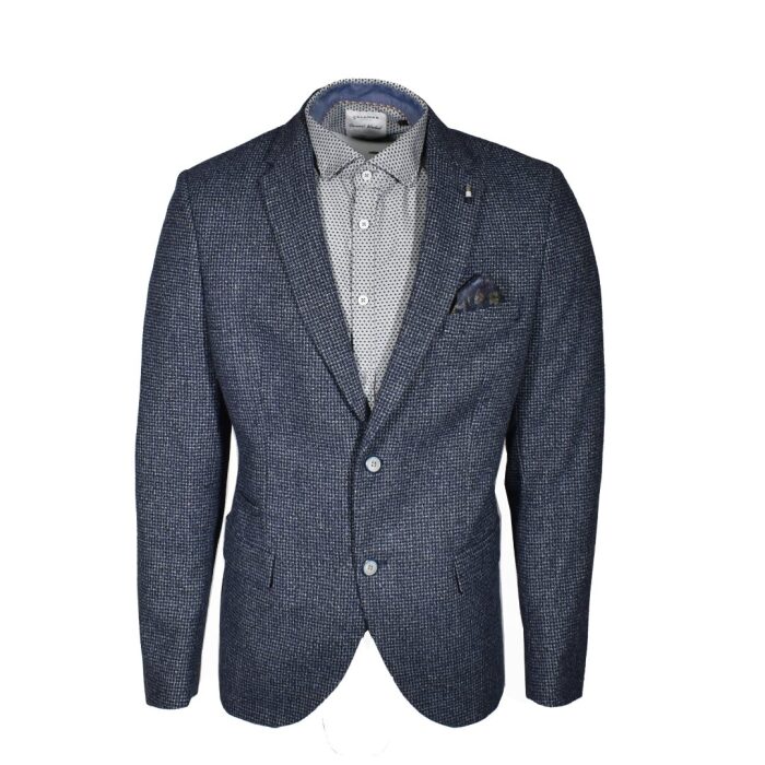 Men's Casual jacket blue-black color Calamar CL 144040-4Q16-43
