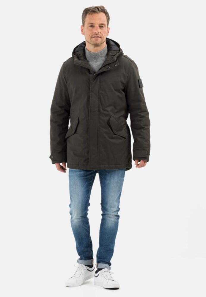 Men winter SYMPATEX jacket, olive color Calamar CL 120322-6691-08
