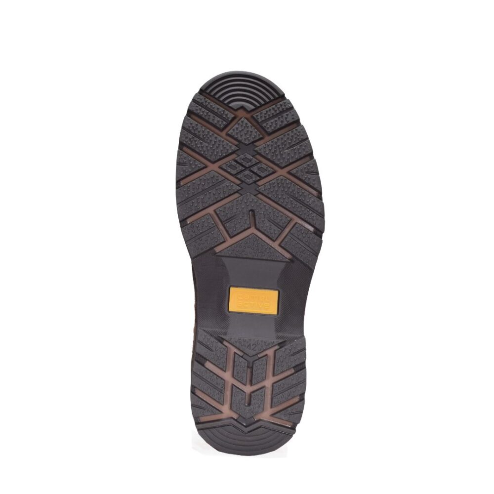 Men's Gravity Leather & Suede Shoe, Dark Brown Camel Active CA 231269-C46