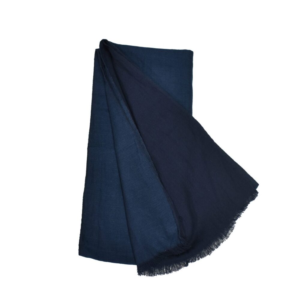 Scarf cotton blue-black color Calamar CL 107600-8V60-43