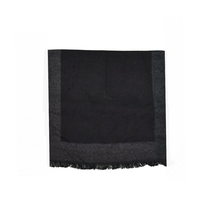 Men's scarf 100% Viskose black - gray color Calamar CL 107620-8V62-08