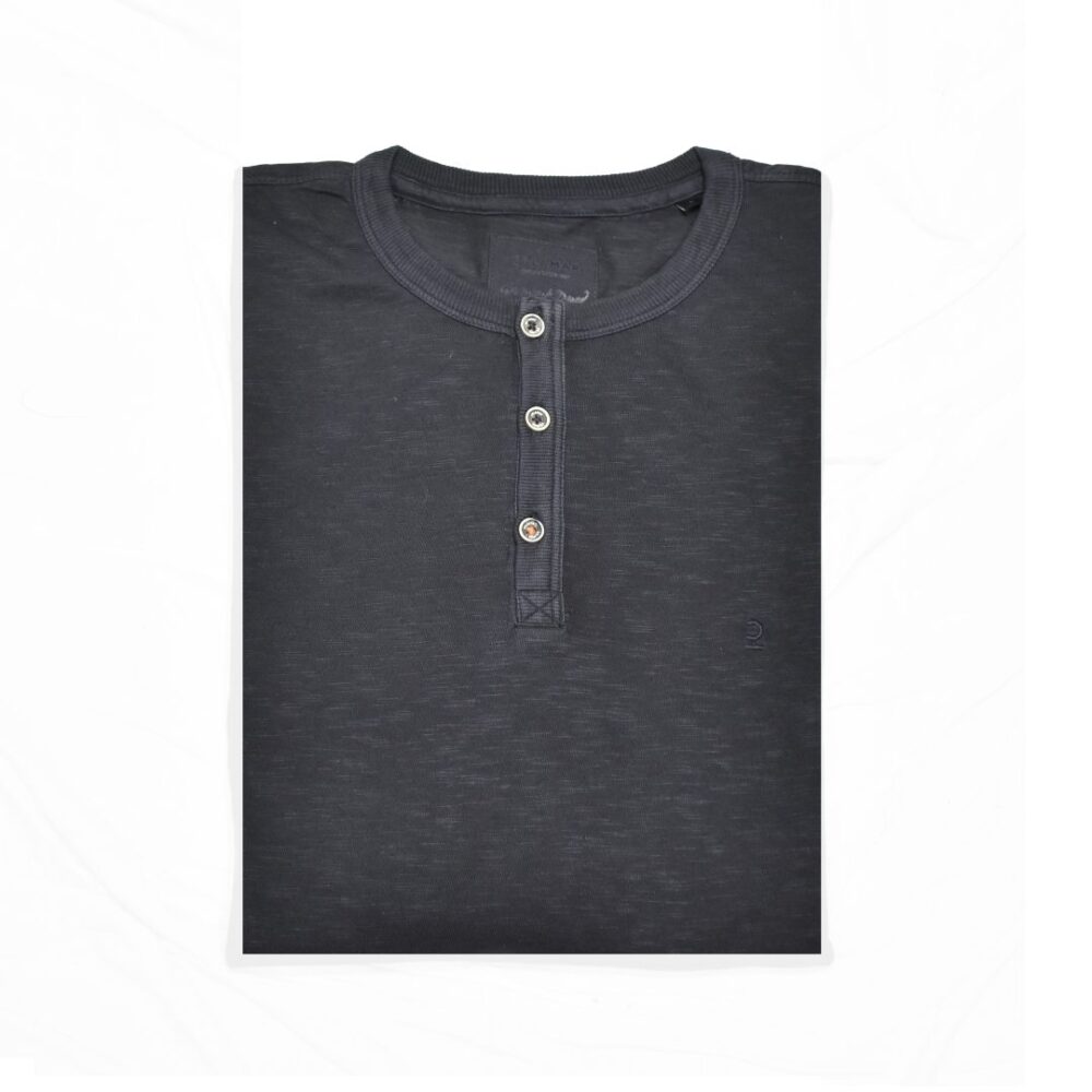 Ανδρική μακρυμάνικη βαμβακερή μπλούζα γκρι χρώμα Calamar CL 109375-1F02-08