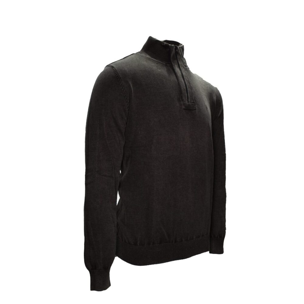 Men's cotton sweater brown color Calamar CL 109585-8K01-27