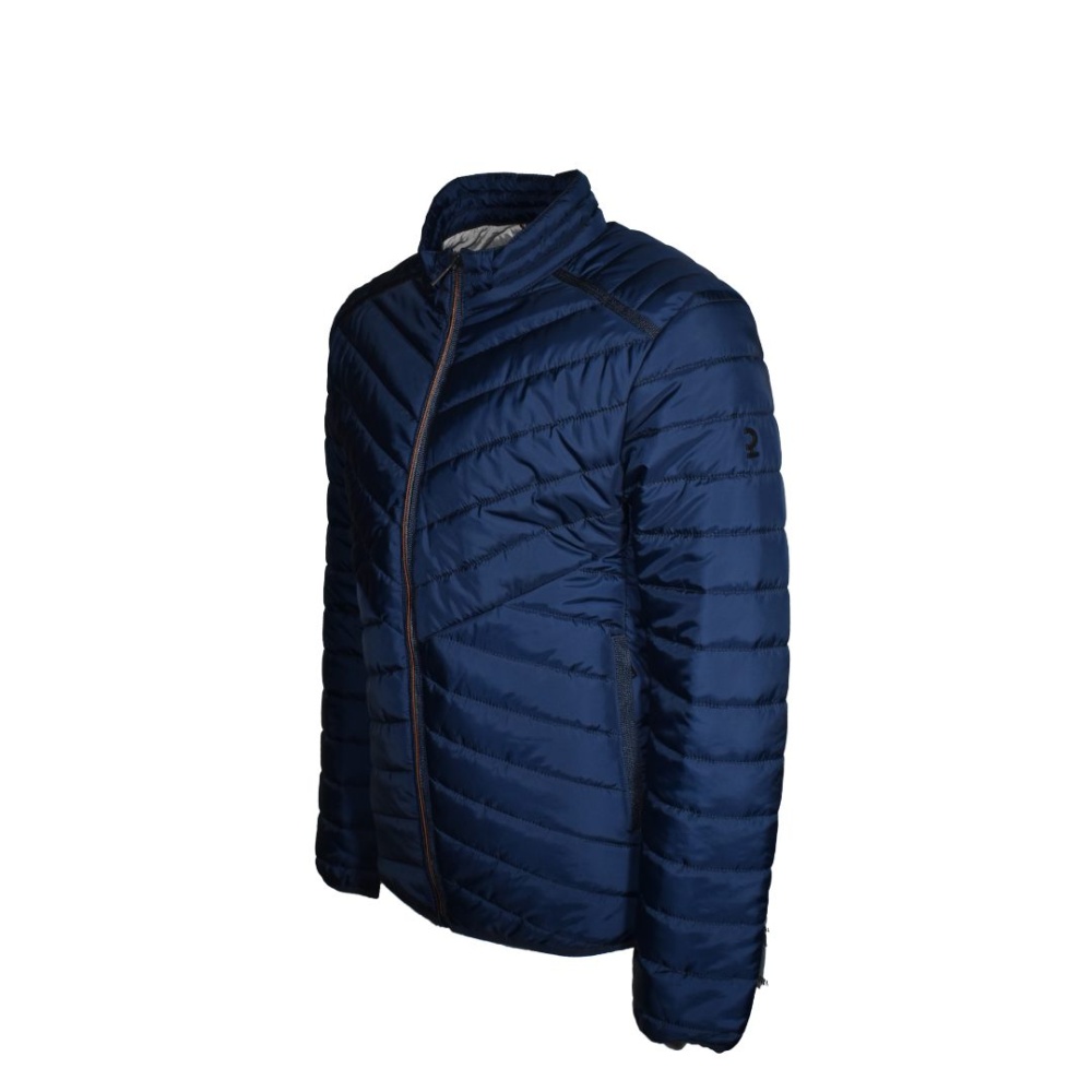 Men light quilted jacket blue - navy color Calamar CL 130010-1Y05-42