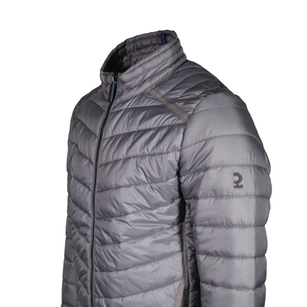 Men's quilted jacket gray color Calamar CL 130500-6Y05-01