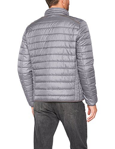 Men's quilted jacket gray color Calamar CL 130500-6Y05-01