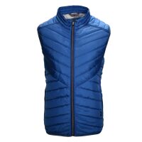 Men's quilted vest blue color Calamar CL 160010-1Y05-47