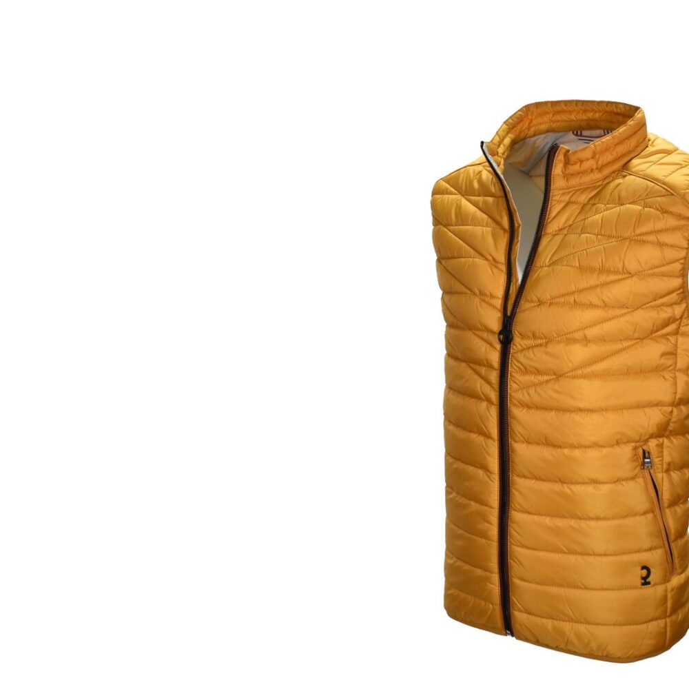 Men's quilted vest yellow color Calamar CL 160300-2Y05-64