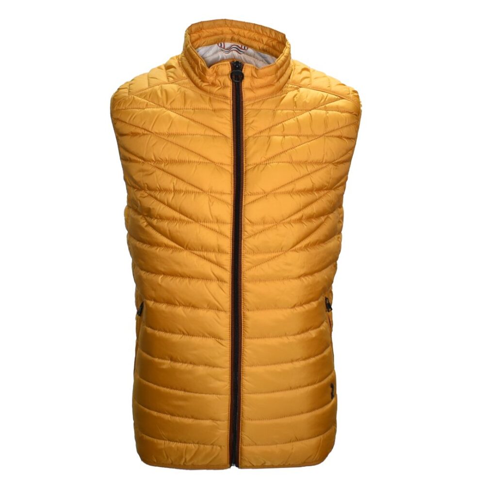 Men's quilted vest yellow color Calamar CL 160300-2Y05-64