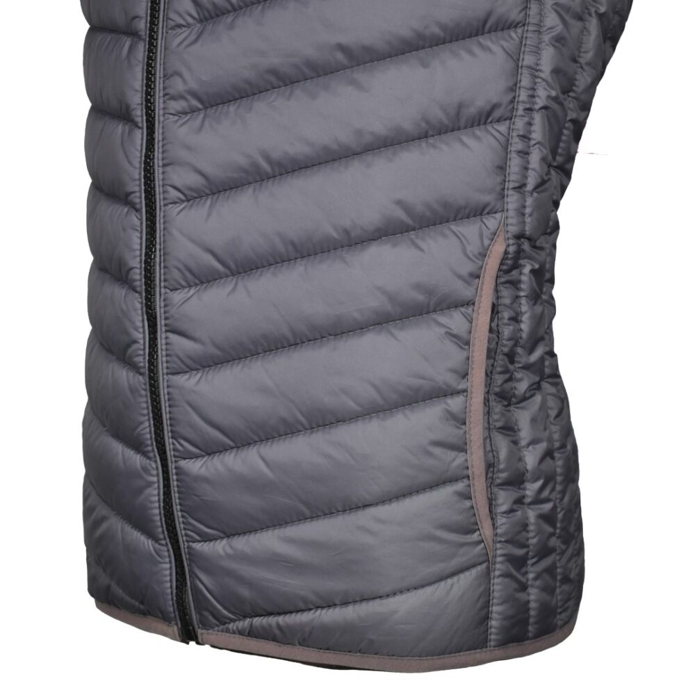 Men's quilted vest gray Calamar CL 160500-6Y05-01
