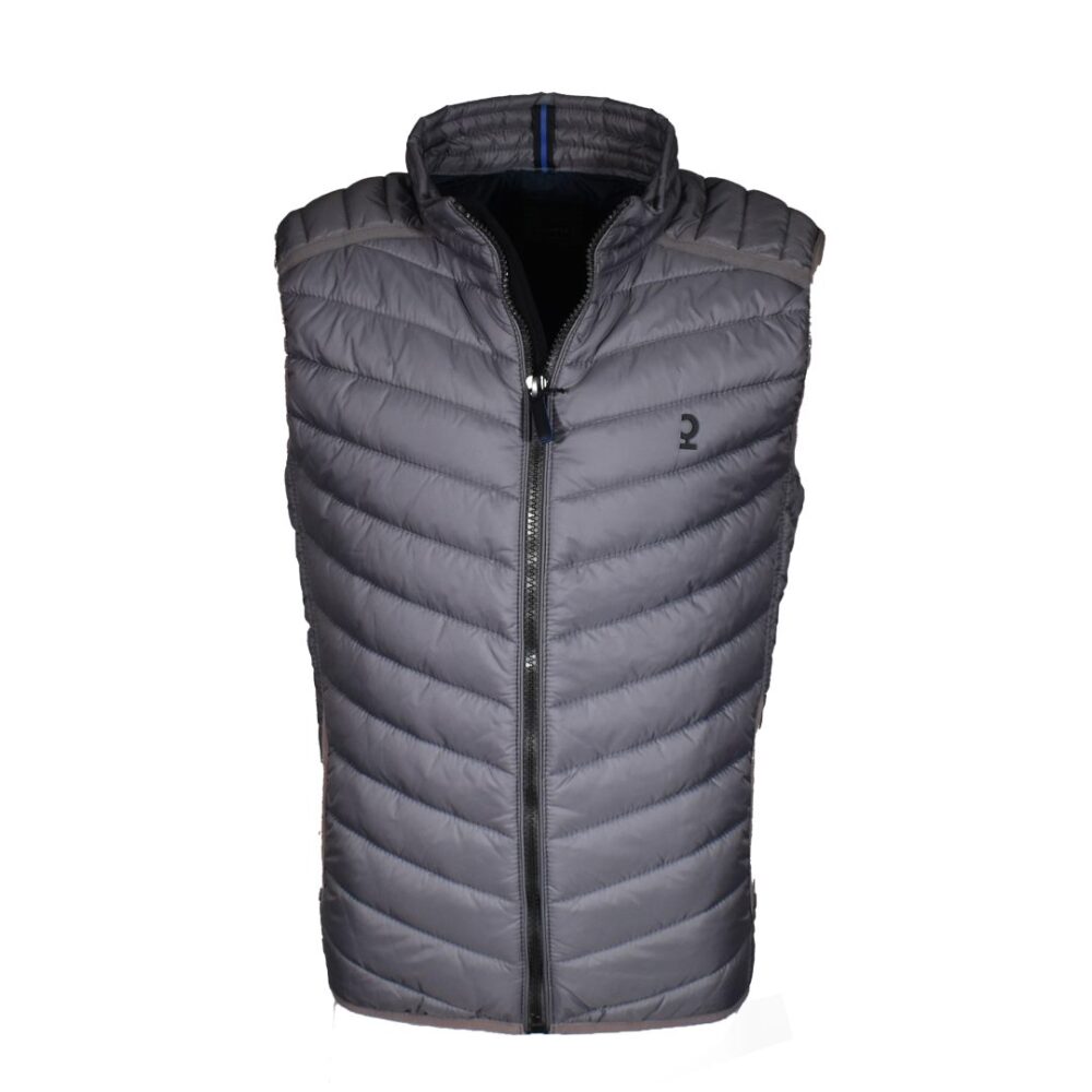 Men's quilted vest gray Calamar CL 160500-6Y05-01