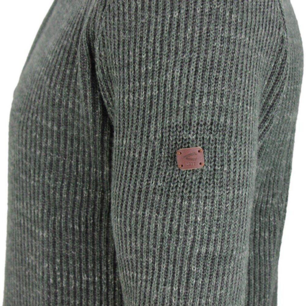 Men's knitted cotton sweater gray Camel Active CA 344-203-34