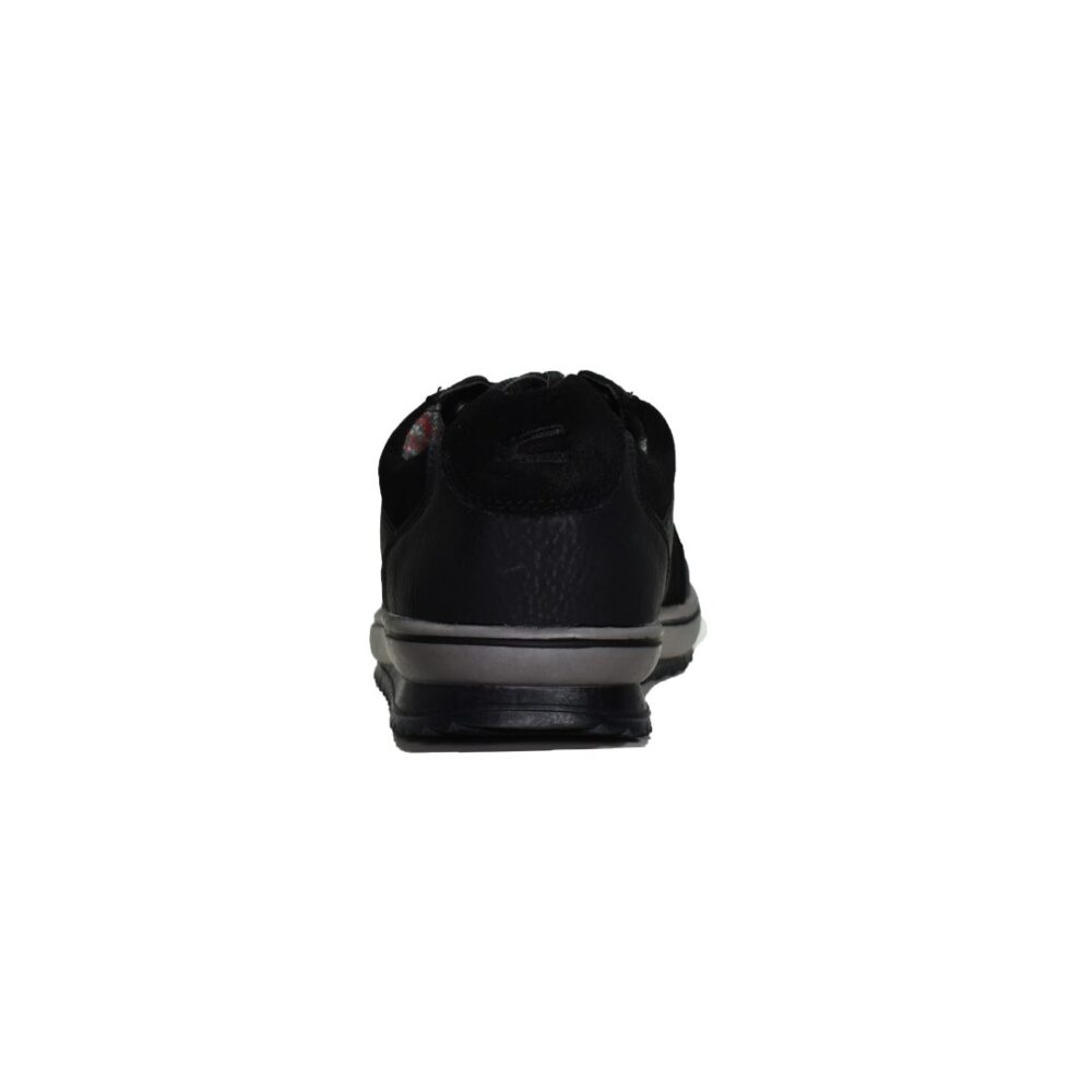 Ανδρικό δερμάτινο Nappa παπούτσι Maine, μαύρο χρώμα Camel Active CA 359 11 03