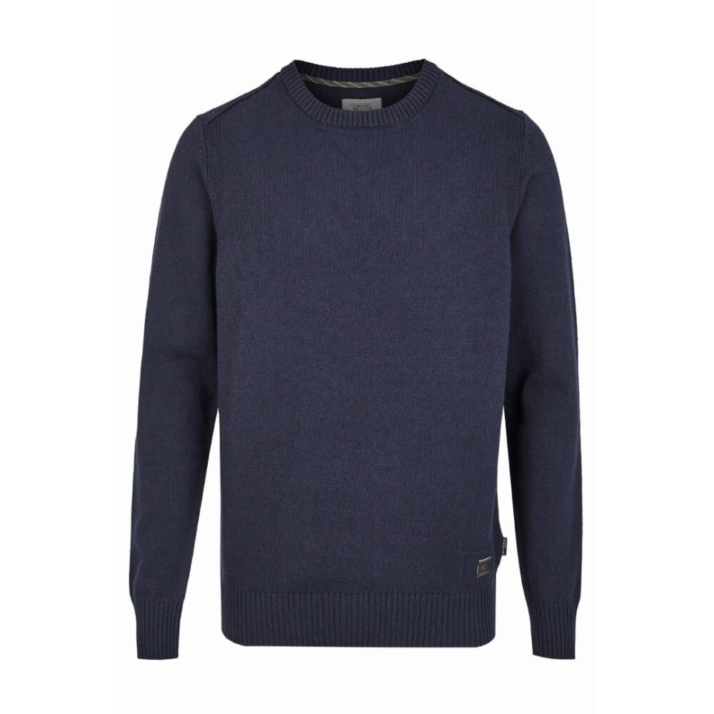 Men's knitted sweater blue dark color Camel Active CA 409506-4K06-44