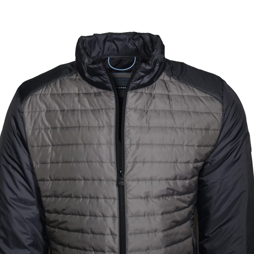 Men light quilted jacket gray color Calamar CL L301190-5Y05-02