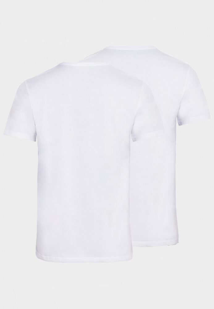 Ανδρικό εσώρουχο T-shirt set 2 τεμαχίων λευκό χρώμα Camel Active CA 400-580-1000