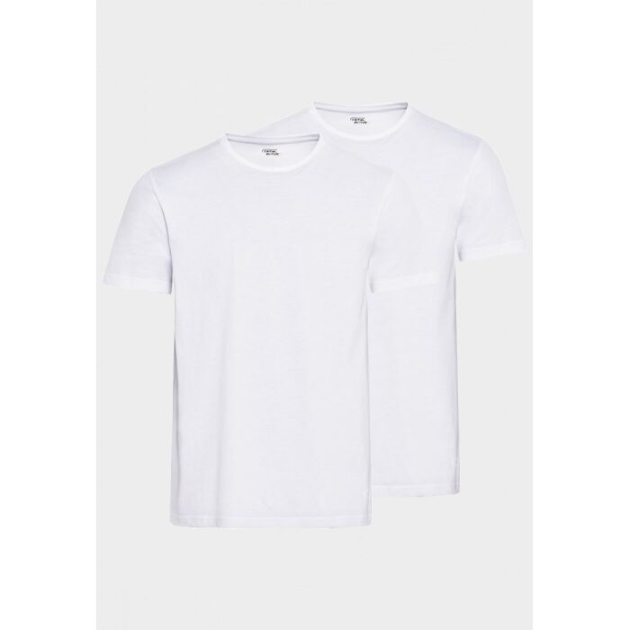 Ανδρικό εσώρουχο T-shirt set 2 τεμαχίων λευκό χρώμα Camel Active CA 400-580-1000